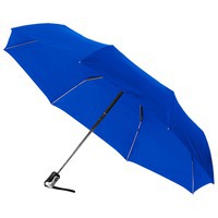 Зонт ярко-синий ALEX трехсекционный автоматический 21, 5
