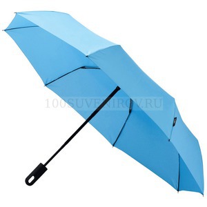 Фото Синий зонт Traveler автоматический 21, 5 для трафаретной печати