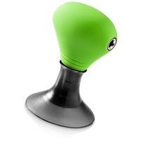 Сплиттер зеленый из силикона для наушников SPARTACUS и подставка для телефона
