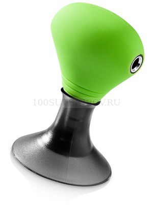 Фото Зеленый сплиттер из силикона для наушников SPARTACUS и подставка для телефона