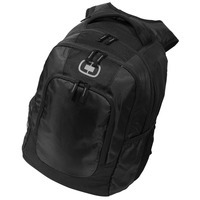 Рюкзак черный LOGAN для ноутбука 15.6
