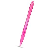 Ручка шариковая розовая из пластика NARANJO, синие чернила