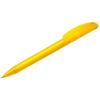 Ручка шариковая желтая с серым из пластика Prodir DS3 TFF Ring