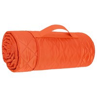 Сладкие новогодние подарки и Плед оранжевый для пикника COMFY