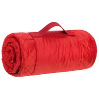 Плед для пикника Comfy, красный и креативный коврик с ручкой