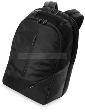 Фото Черный рюкзак из нейлона для ноутбука ODYSSEY, синий