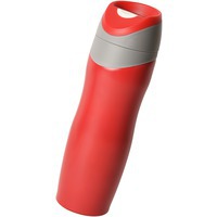 Термокружка вакуумная красная из пластика TRIP, 450 мл