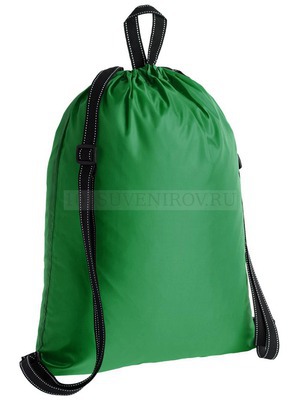 Фото Зеленый рюкзак UNIT NOVVY с шелкографией