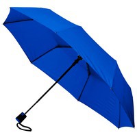 Зонт ярко-синий WALI полуавтомат 21