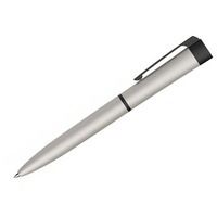 ELLIPSE, ручка шариковая, серебристый/черный, алюминий, пластик