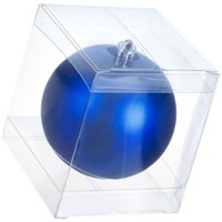 Прозрачная коробка для пластиковых шаров 8 см