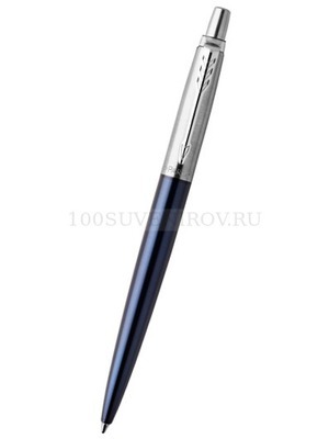 Фото Модная шариковая ручка Parker Jotter Essential, Royal Blue CT, синий/серебристый