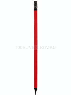 Фото Трехгранный карандаш красный BLACKIE 3D для тампопечати, 0,7 х 0,7 х 19 см