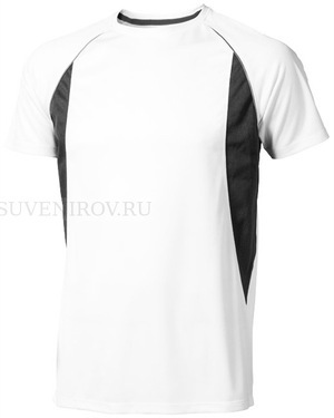 Фото Мужская футболка белая QUEBEC COOL FIT, размер M