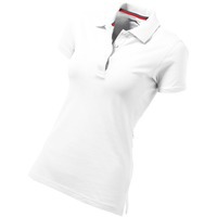 Рубашка поло женская белая ADVANTAGE, 2XL