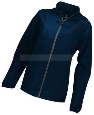 Фото Мужская куртка темно-синяя FLINT с термотрансфером, размер M