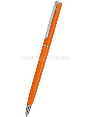Фото Шариковая ручка оранжевая "НАВАРРА" с тампопечатью