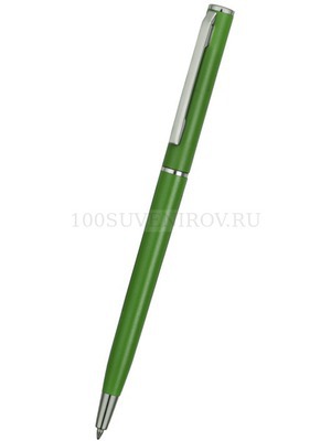 Фото Шариковая ручка зеленая "НАВАРРА" для тампопечати