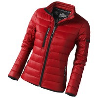 Куртка женская красная из пуха SCOTIA, XL