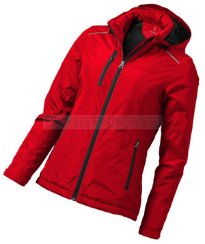 Фото Женская куртка красная SMITHERS под термотрансфер, размер 2XL