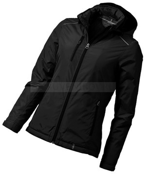 Фото Женская куртка черная SMITHERS под термотрансфер, размер XS