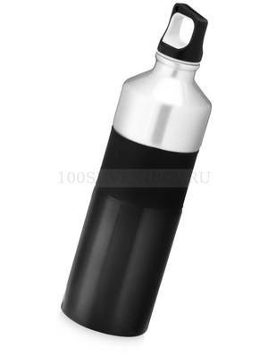 Фото Бутылка "Nassau" (черный, серебристый)