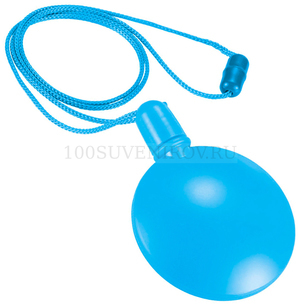 Фото Круглый диспенсер для мыльных пузырей (синий)