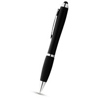 Ручка-стилус шариковая "Nash", черный/серебристый