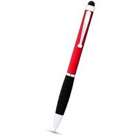 Ручка-стилус шариковая "Ziggy", красный/черный