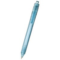Ручка пластиковая шариковая "Vancouver", синий прозрачный