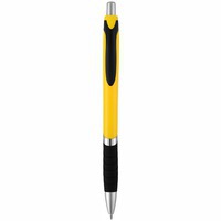 Пластиковая шариковая ручка TURBO под тампопечать, черные чернила, d1 х 14,3 см