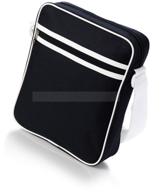 Фото Небольшая сумка для планшета 13 SAN DIEGO через плечо, 22 х 7 х 27 см (темно-синий, белый)