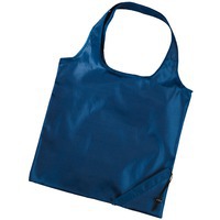 Легкая складная сумка для покупок BUNGALOW, 39 х 38 см, макс.нагрузка 10 кг, темно-синий