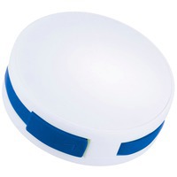 USB Hub "Round", белый/ярко-синий