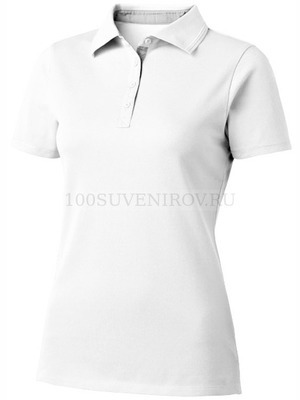 Фото Рубашка поло "Hacker" женская «Slazenger» (белый, серый) XL