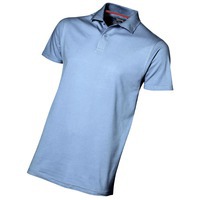 Рубашка поло "Advantage" мужская, светло-синий, L