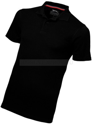 Фото Рубашка поло "Advantage" мужская «Slazenger» (черный) 2XL