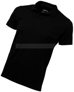 Фото Рубашка поло "Let" мужская «Slazenger» (черный) 2XL