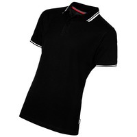 Рубашка поло "Deuce" мужская, черный/белый, XL