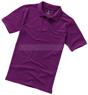 Фото Рубашка поло Calgary мужская «Elevate» (темно-фиолетовый) 3XL
