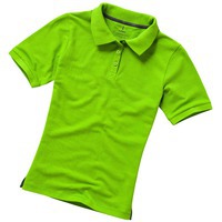 Рубашка поло "Calgary" женская, зеленое яблоко, XS