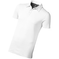 Рубашка поло "Markham" мужская, белый/антрацит, XL