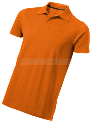 Фото Рубашка поло "Seller" мужская «Elevate» (оранжевый) 2XL