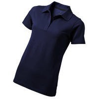 Рубашка поло "Seller" женская, темно-синий, L