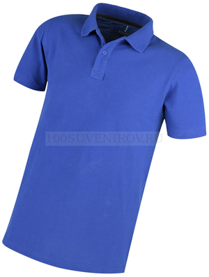Фото Рубашка поло "Primus" мужская «Elevate» (синий) XL