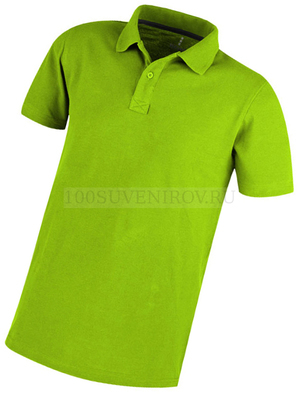 Фото Рубашка поло "Primus" мужская «Elevate» (зеленое яблоко) 2XL