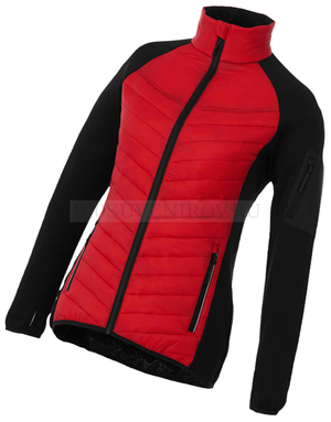 Фото Куртка "Banff" женская «Elevate» (красный, черный) S