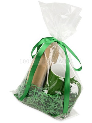 Фото Подарочный набор «Mattina» с кофе «Eat & Bite» (зеленый)