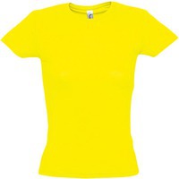 Футболка женская MISS 150, желтая (лимонная) L