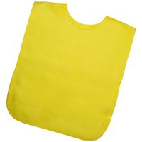 Футбольный жилет "Vestr"; желтый;  нетканный
